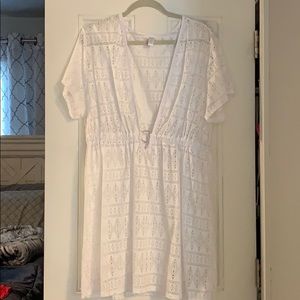 Tropical Escape 🌴 Bathing Suit CoverUp Dress